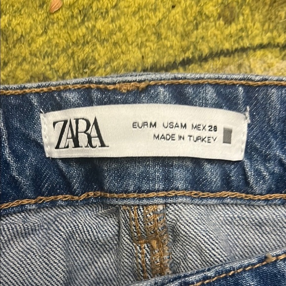 NWT Zara Women's Denim Flare skirt size: M - Picture 3 of 6